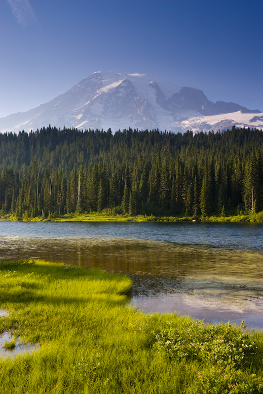 Mount Rainier Above Reflection Lake